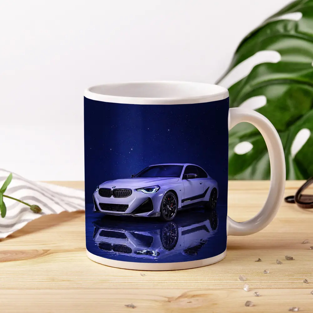 BMW M240i Coupe Under Starry Night Sky – Mugs
