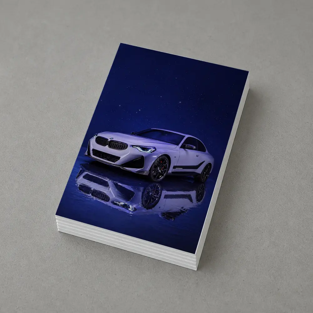 BMW M240i Coupe Under Starry Night Sky – Postcards