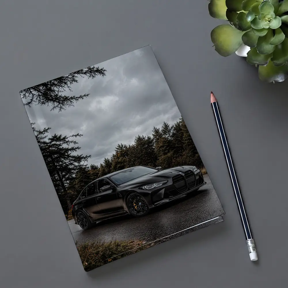 BMW M3 Sedan Matte Black Moody Forest – Notebooks