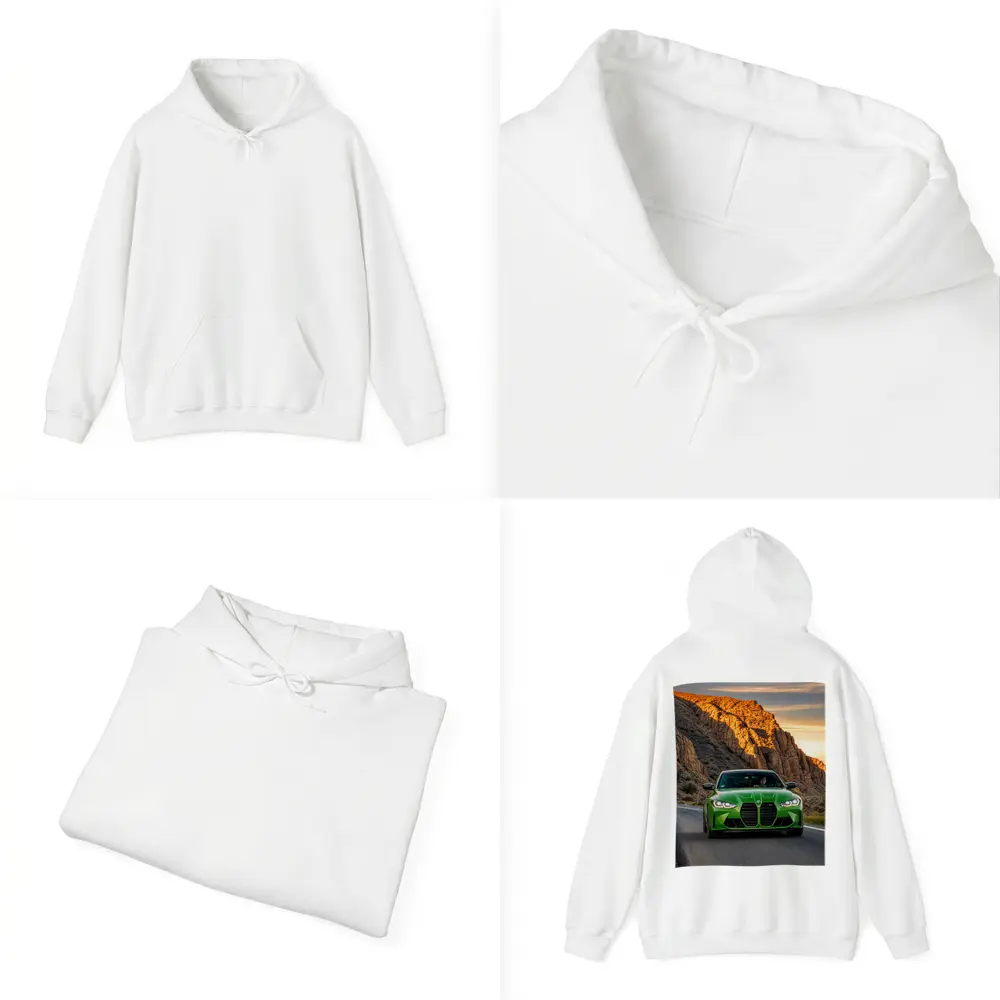 BMW M3 Green Canyon Desert Road Drive – Hoodies