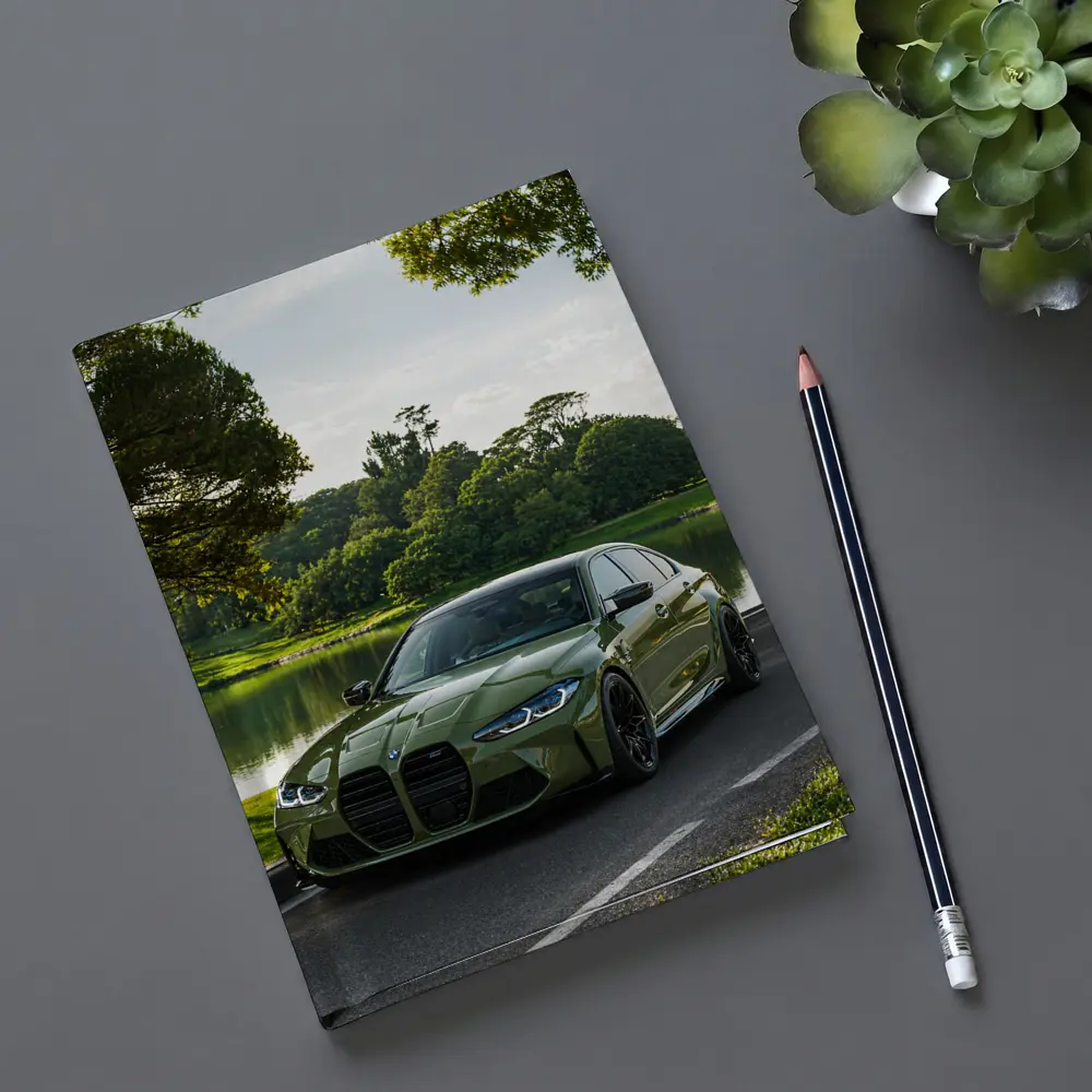 BMW M3 Green Sedan by Lakeside – Notebooks