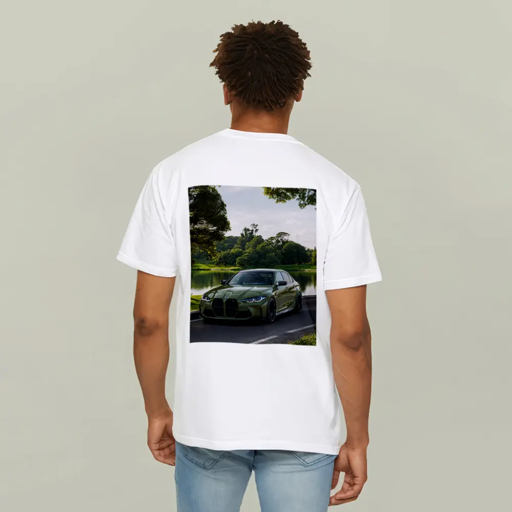 BMW M3 Green Sedan by Lakeside – T-Shirts