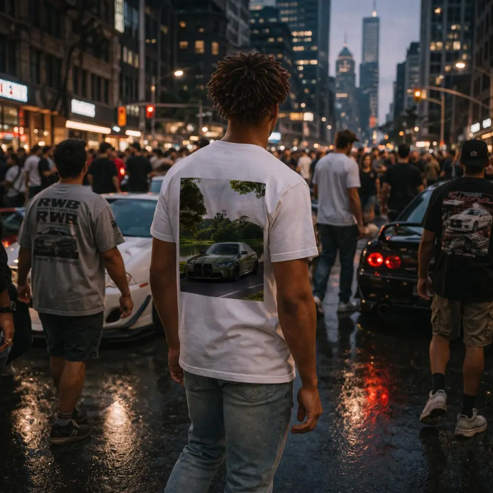 BMW M3 Green Sedan by Lakeside – T-Shirts