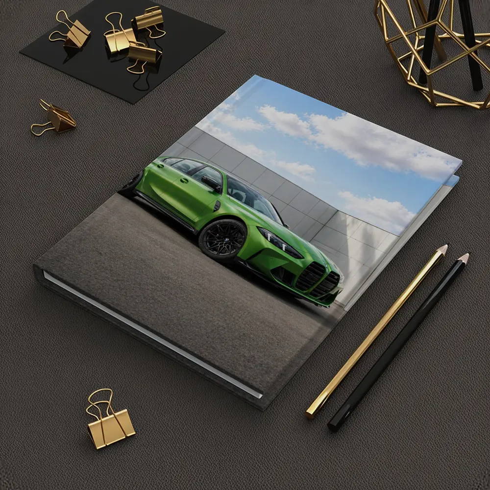 BMW M3 Green Sedan Urban Wall Background – Notebooks