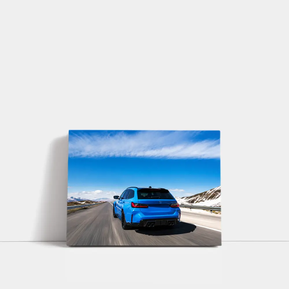 BMW M3 Touring Blue Mountain Highway Drive – Wall Art