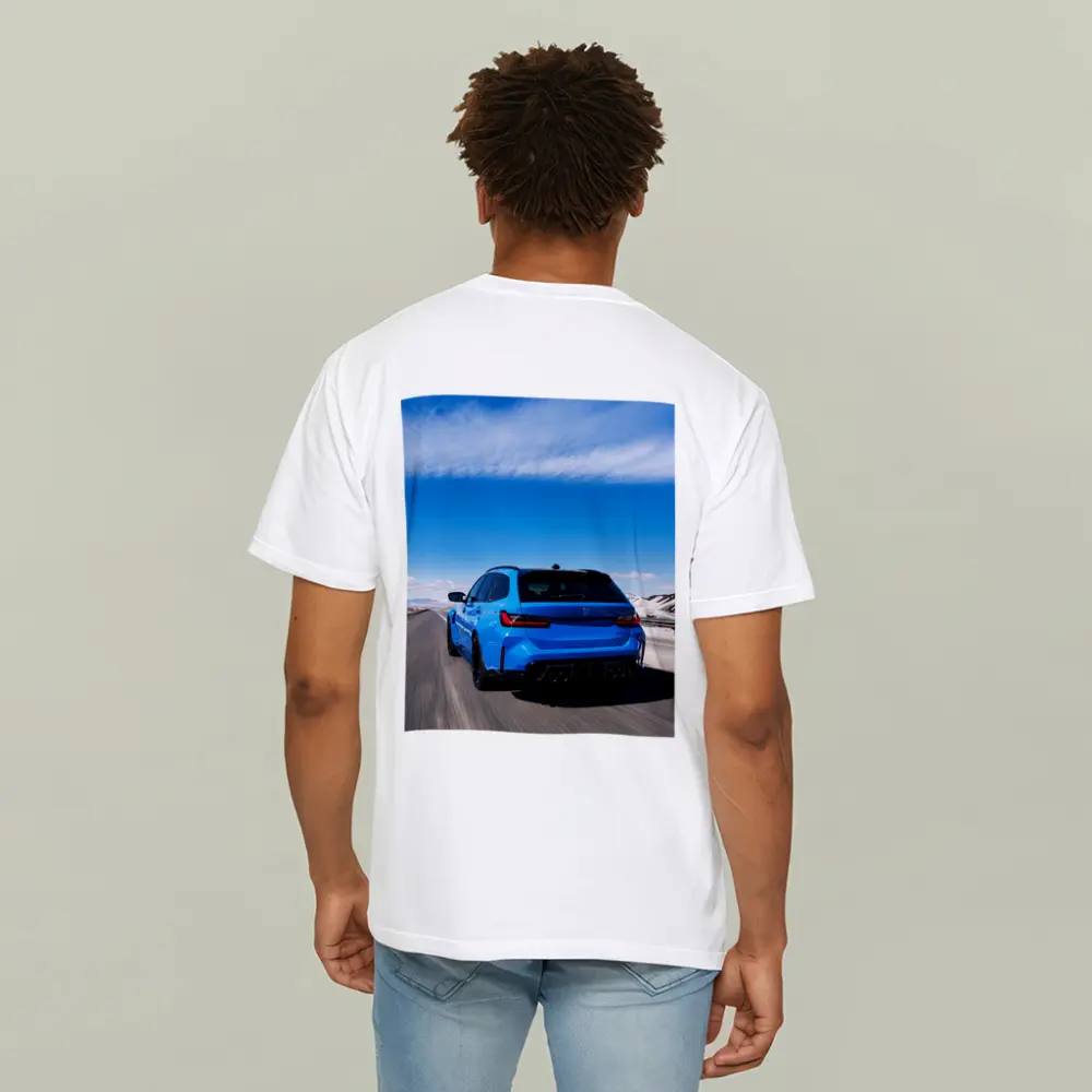 BMW M3 Touring Blue Mountain Highway Drive – T-Shirts