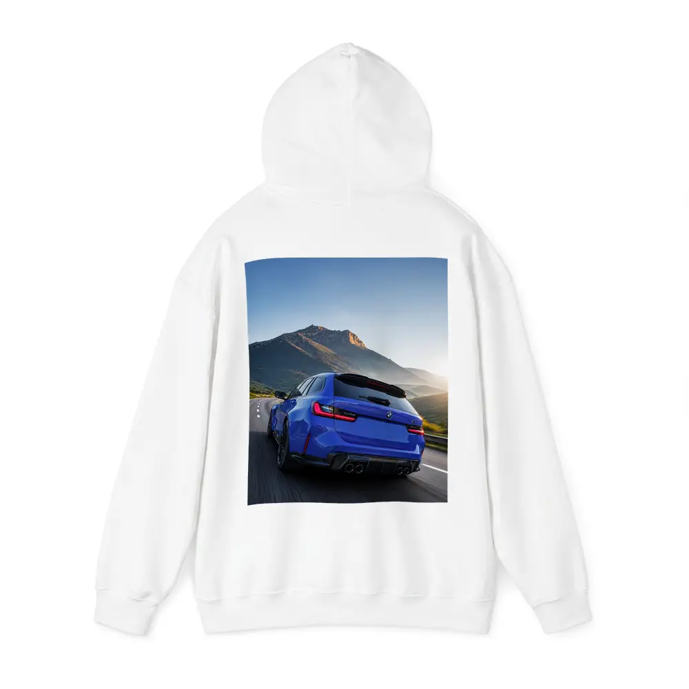 BMW M3 Touring Blue Mountain Road Drive – Hoodies