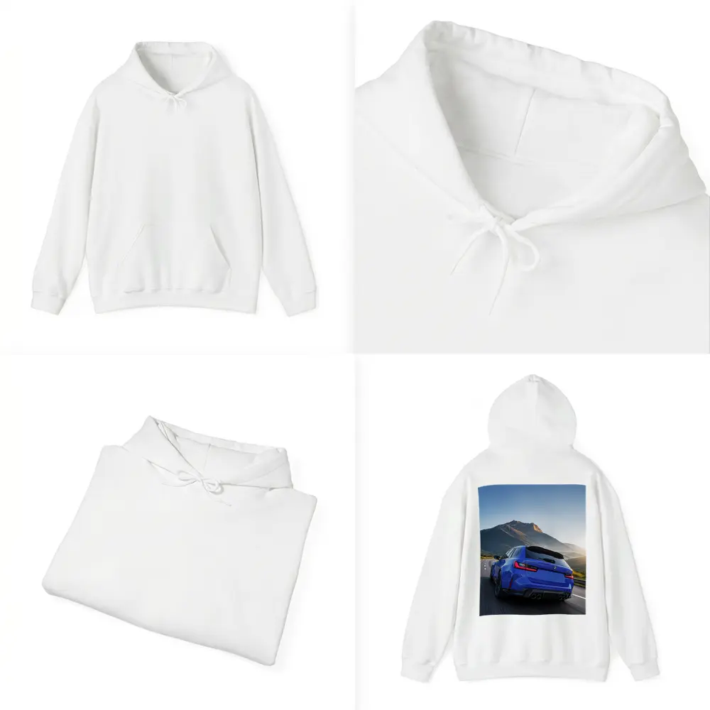 BMW M3 Touring Blue Mountain Road Drive – Hoodies