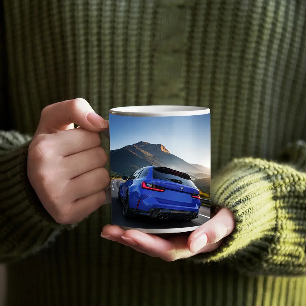 BMW M3 Touring Blue Mountain Road Drive – Mugs