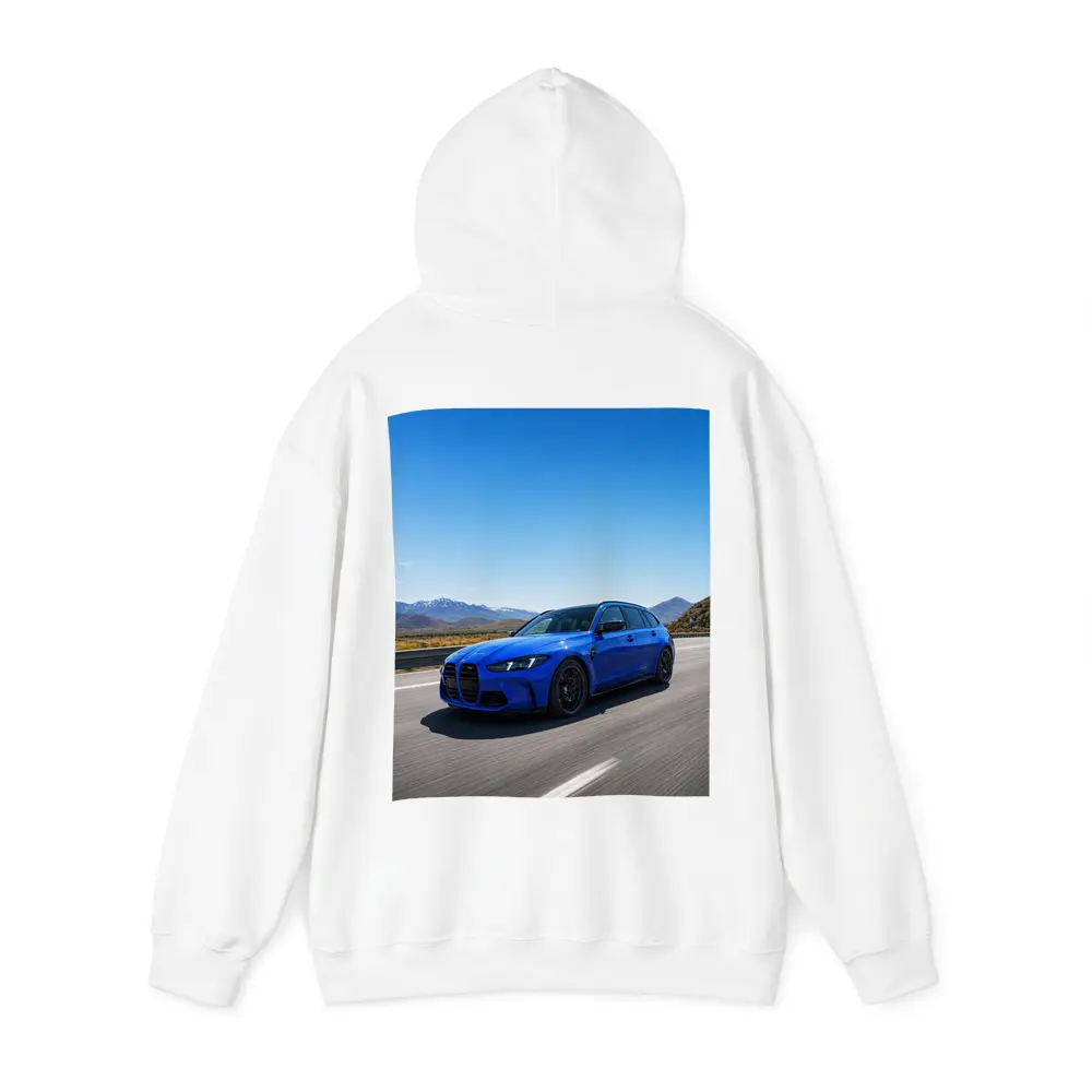 BMW M3 Touring Blue Highway Mountain Drive – Hoodies