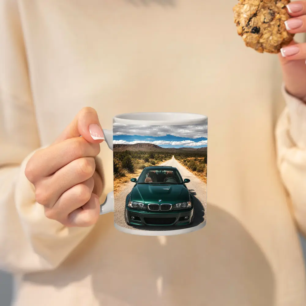 BMW M3 E46 Green Desert Road Drive – Mugs