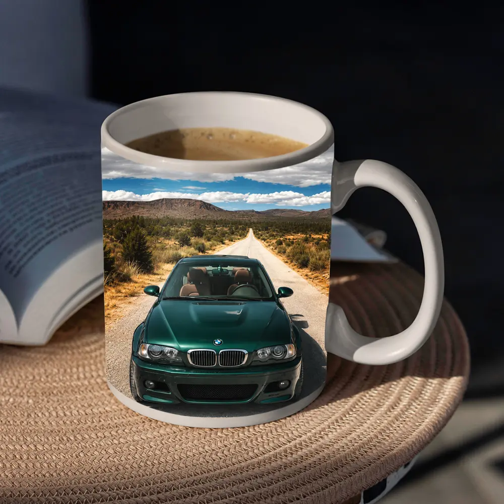 BMW M3 E46 Green Desert Road Drive – Mugs