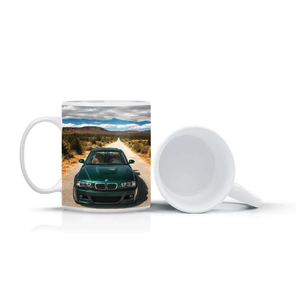 BMW M3 E46 Green Desert Road Drive – Mugs