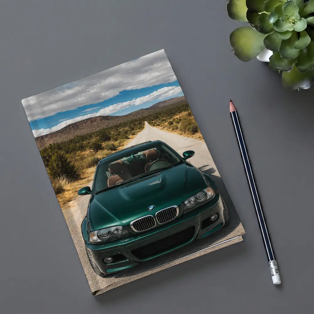 BMW M3 E46 Green Desert Road Drive – Notebooks