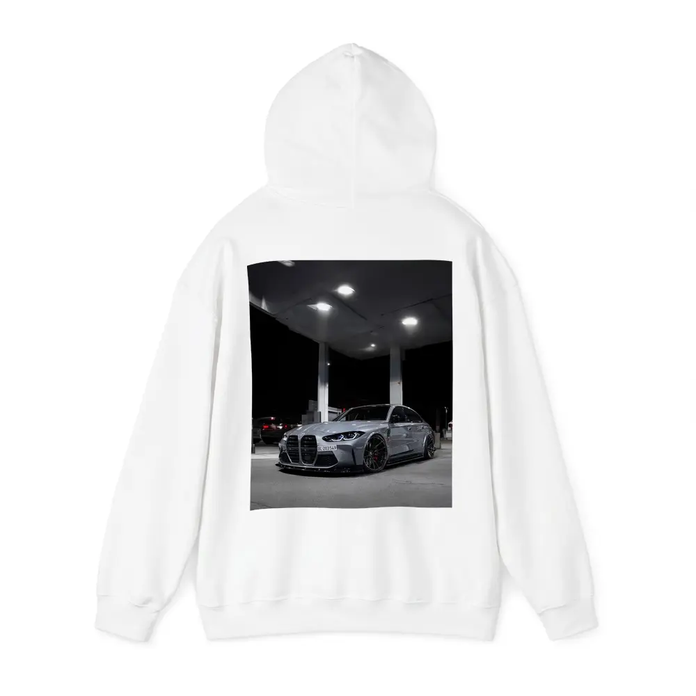 BMW M3 Gray Stance Night Gas Station – Hoodies