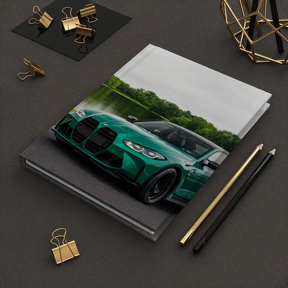 BMW M3 Green Sedan by Calm Lake – Notebooks