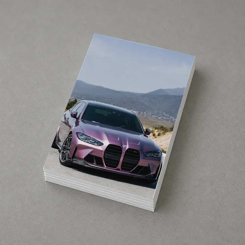 BMW M3 Purple Mountain Road Scenic Drive – Postcards