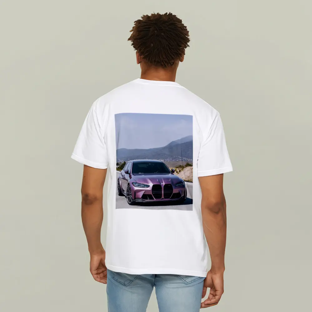 BMW M3 Purple Mountain Road Scenic Drive – T-Shirts