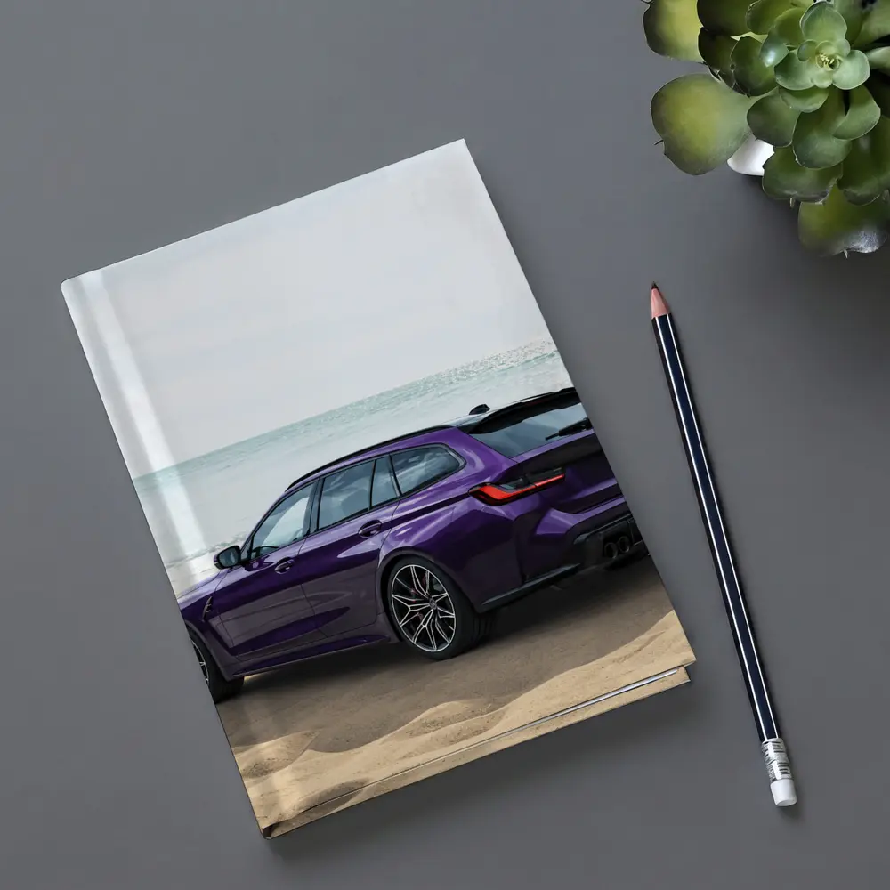 BMW M3 Touring Wagon Purple Beach Shore – Notebooks