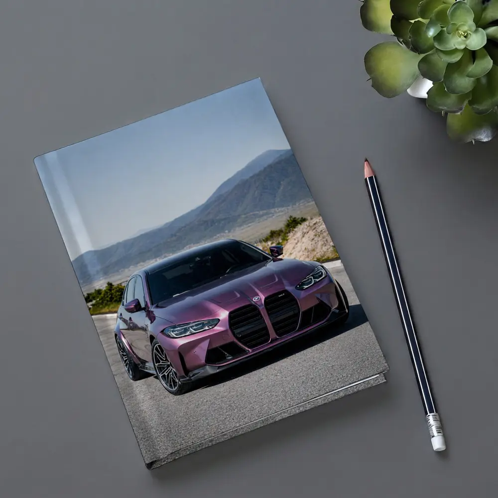 BMW M3 Purple Metallic Mountain Road Shot – Notebooks