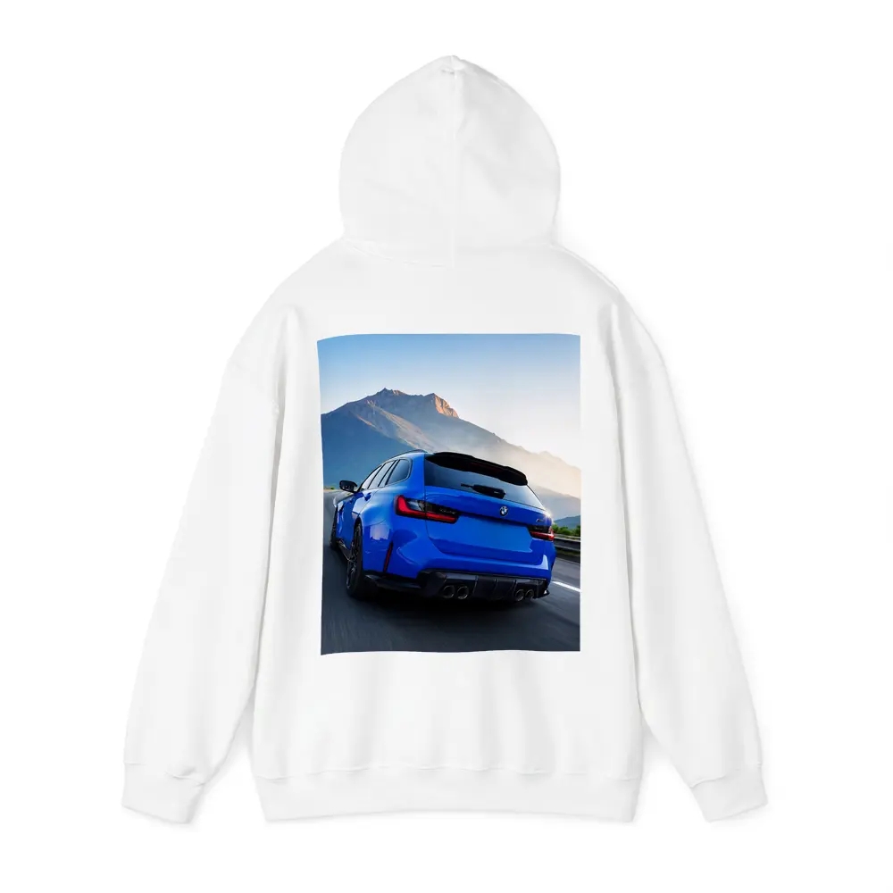 BMW M3 Touring Blue Mountain Road Drive – Hoodies