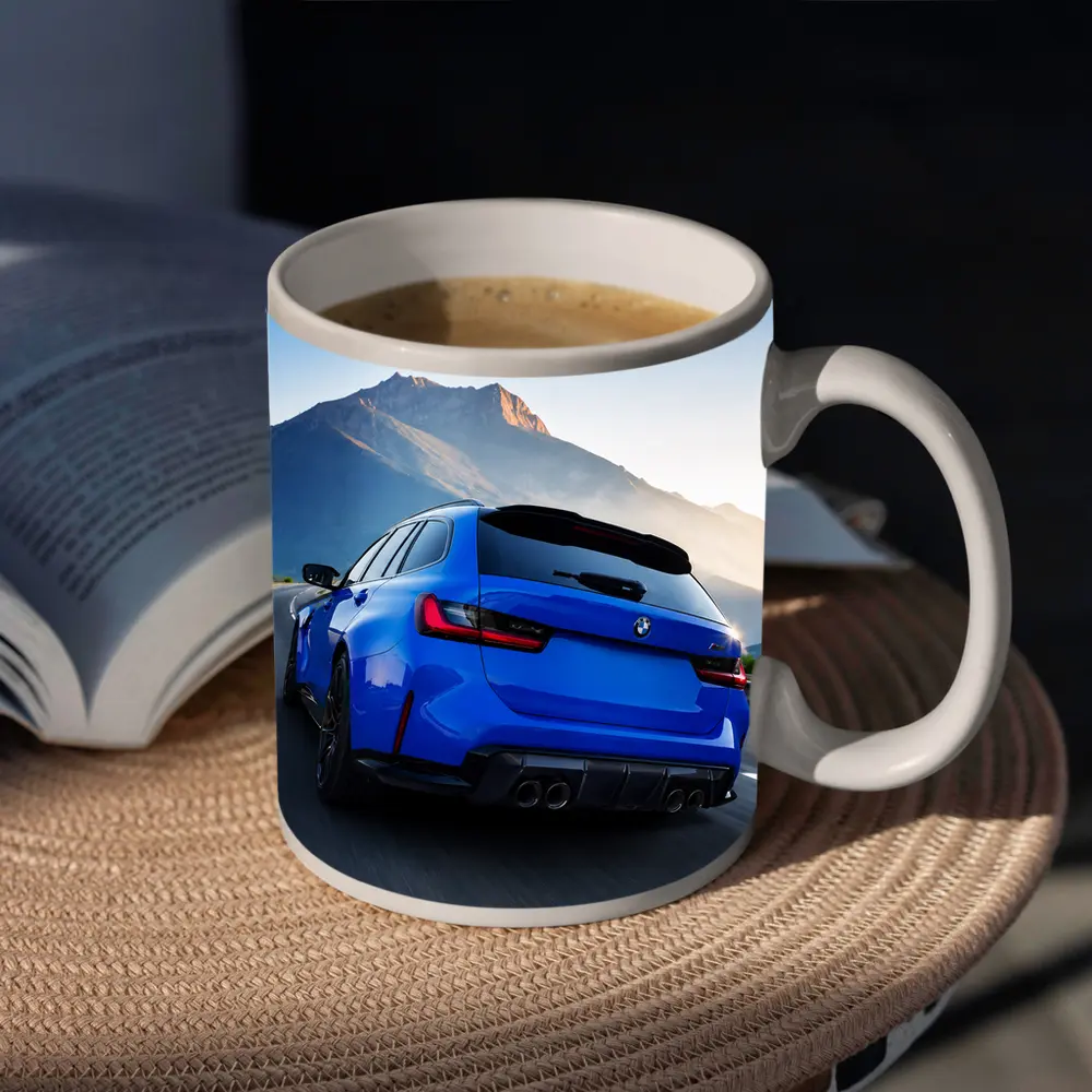 BMW M3 Touring Blue Mountain Road Drive – Mugs