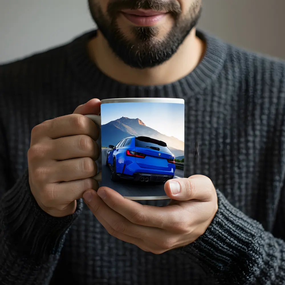 BMW M3 Touring Blue Mountain Road Drive – Mugs