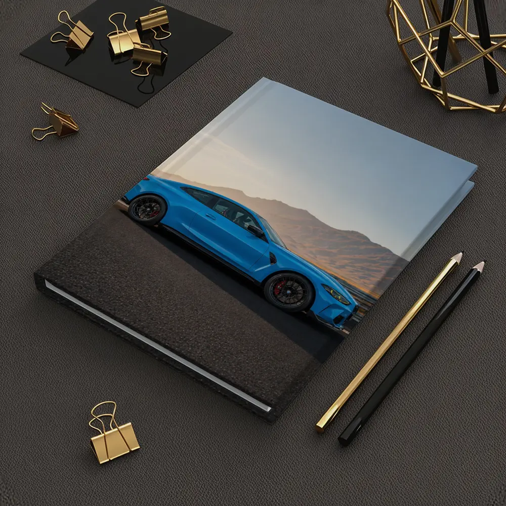 BMW M4 Blue Coupe Mountain Road – Notebooks