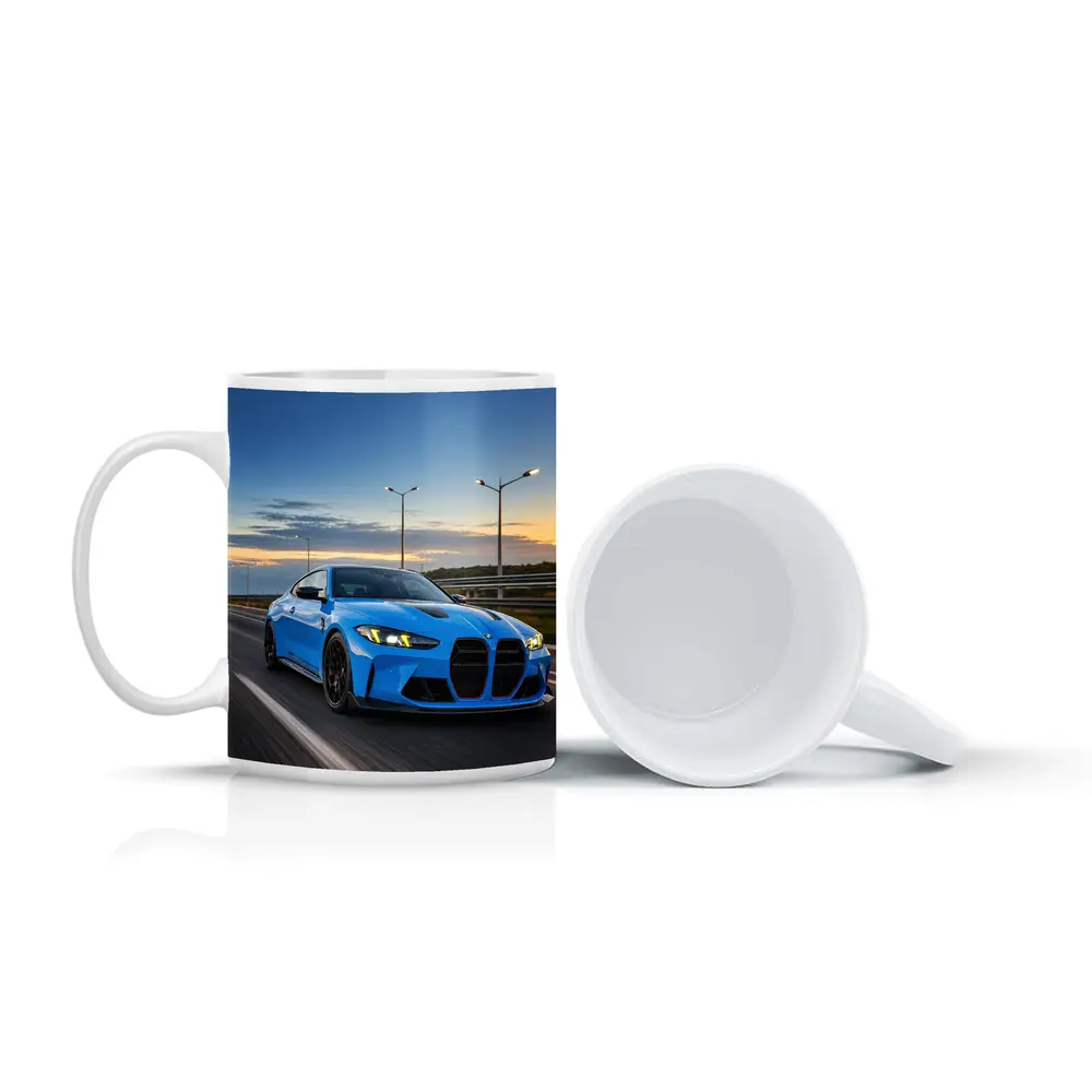 BMW M4 CS Riviera Blue Highway Drive – Mugs