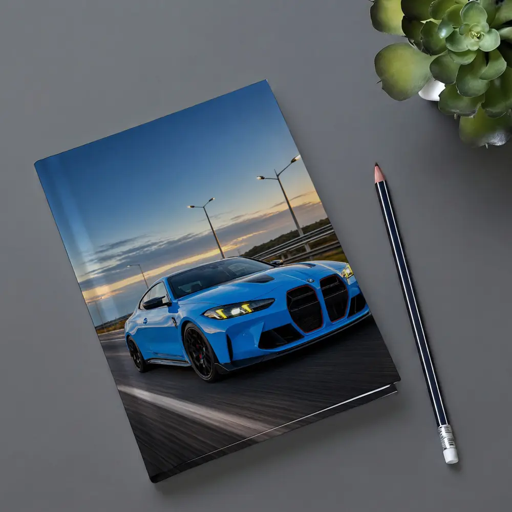 BMW M4 CS Riviera Blue Highway Drive – Notebooks