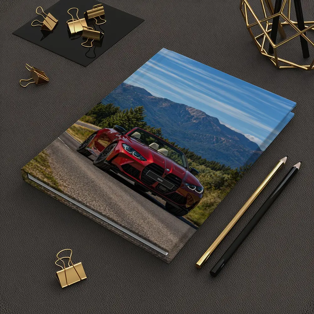 BMW M4 Convertible Red Mountain Road – Notebooks