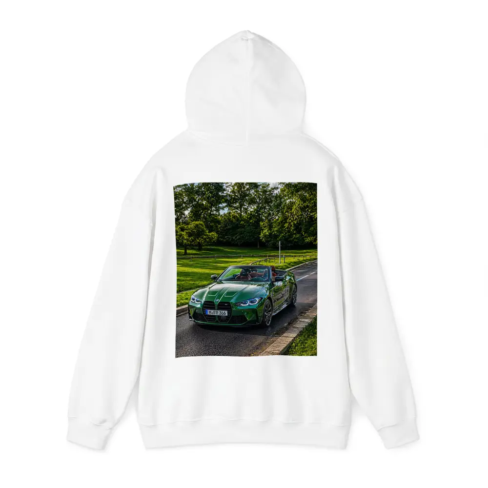 BMW M4 Convertible Green Park Road – Hoodies