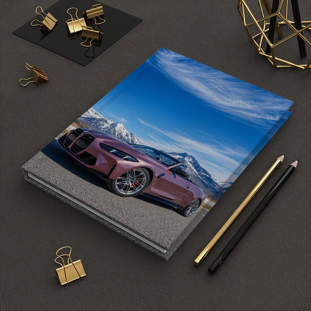 BMW M4 Convertible Snow Mountains Blue Sky – Notebooks