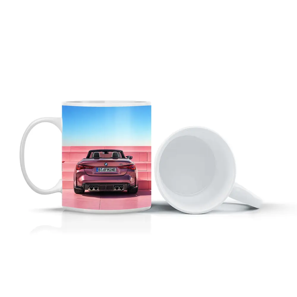 BMW M4 Convertible Rear Pink Wall – Mugs