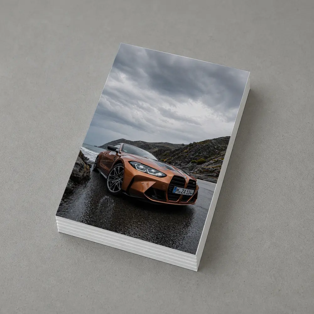 BMW M4 Competition Coupe Coastal Moody Scene – Postcards