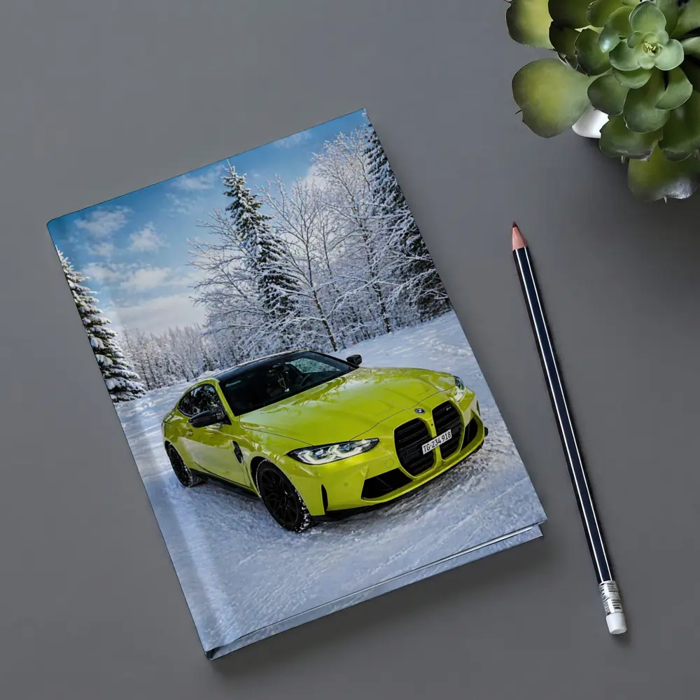 BMW M4 Competition Yellow Snow Forest – Notebooks