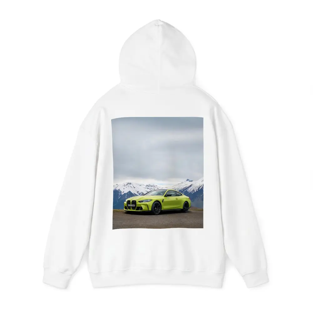 BMW M4 Competition Coupe Snowy Mountains – Hoodies