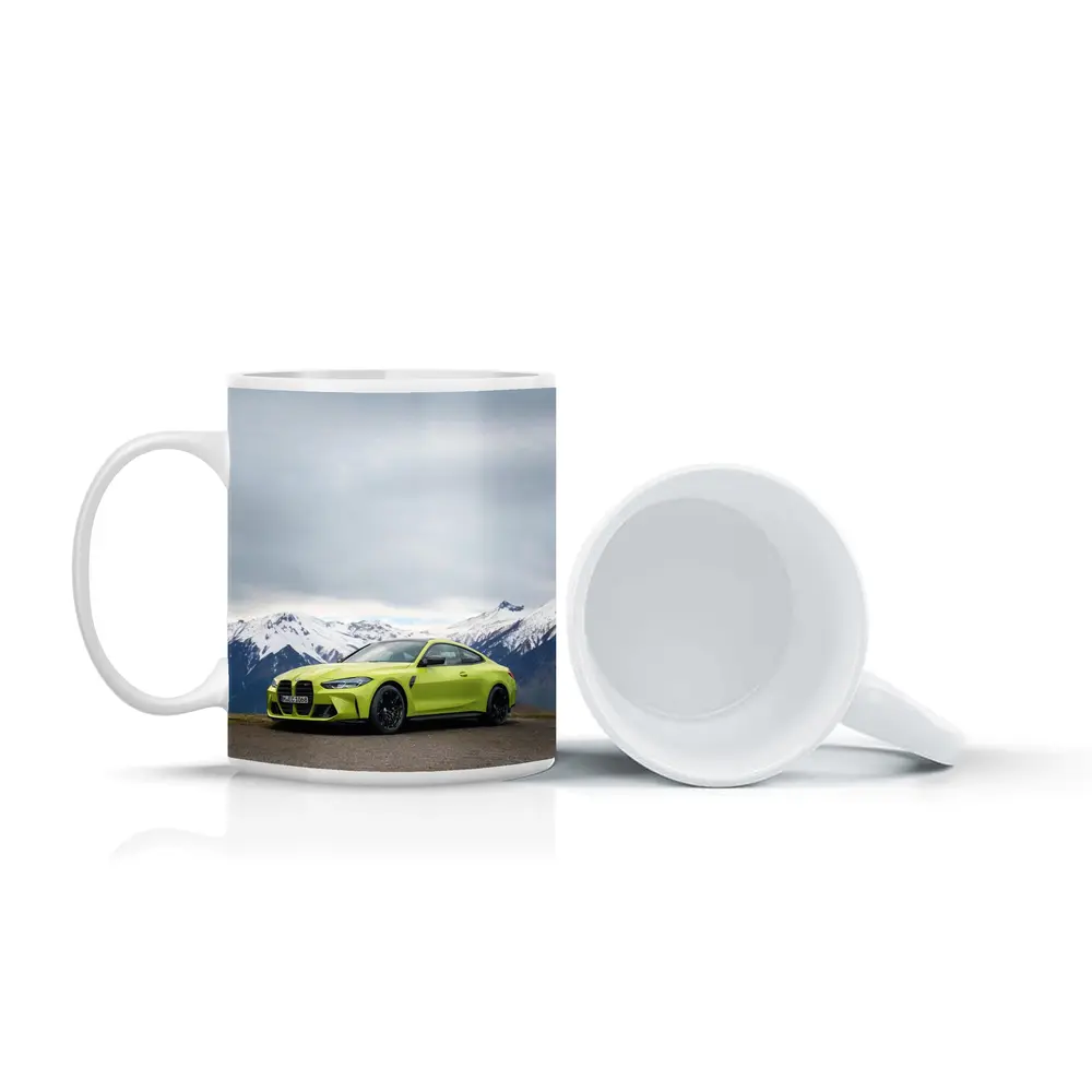 BMW M4 Competition Coupe Snowy Mountains – Mugs