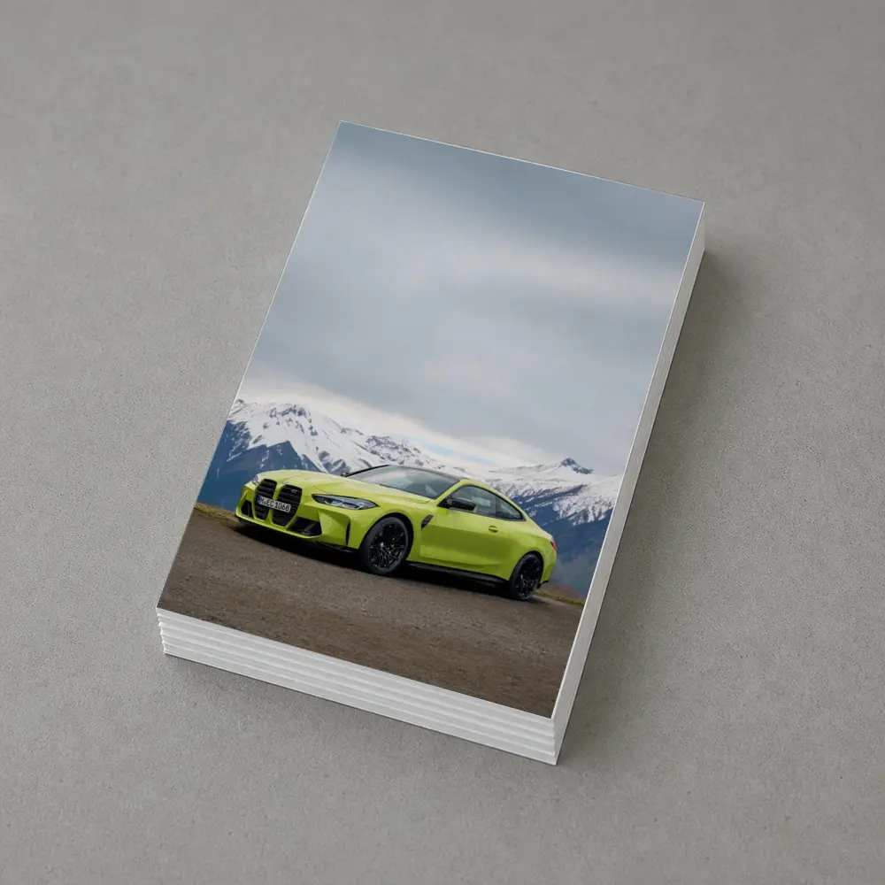 BMW M4 Competition Coupe Snowy Mountains – Postcards