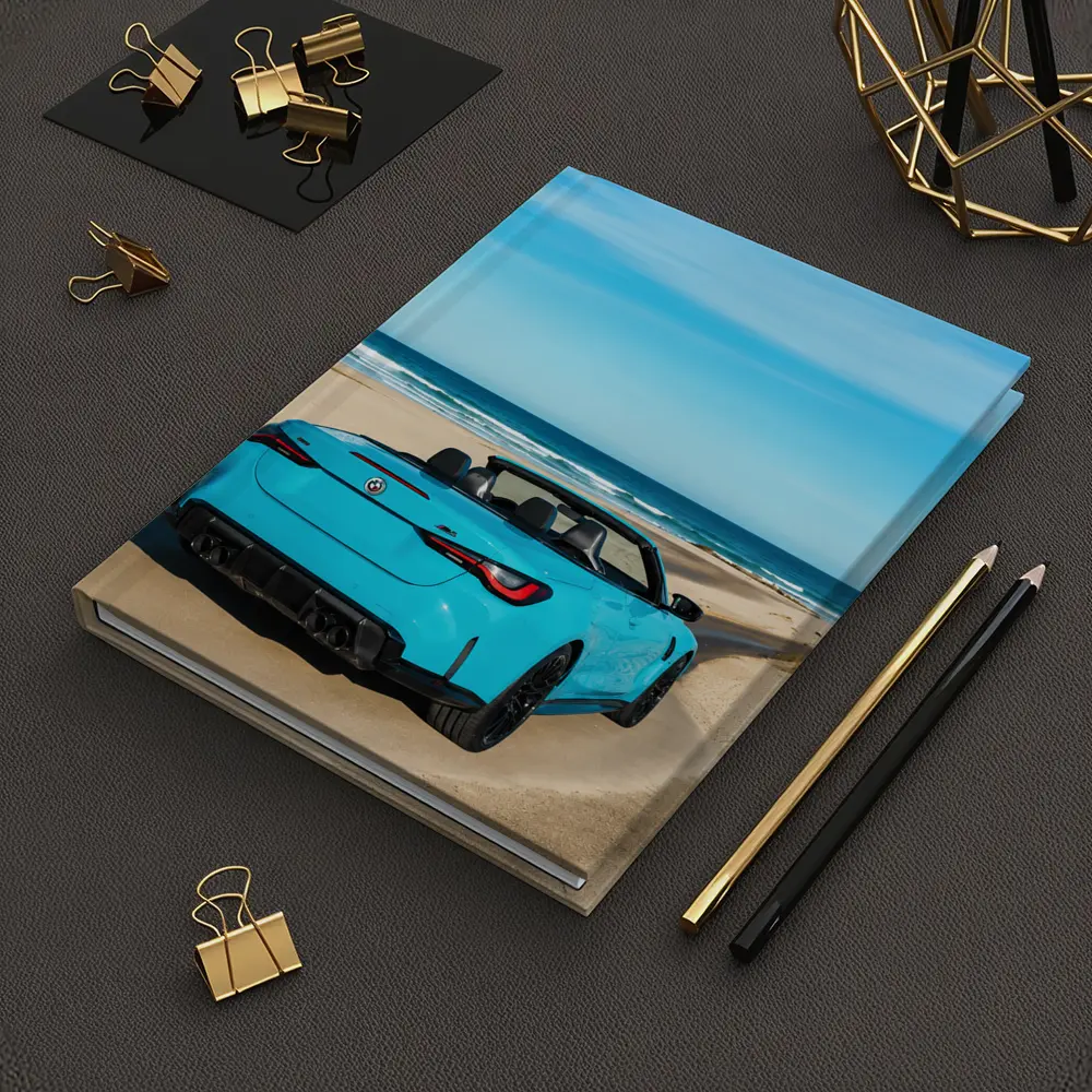 BMW M4 Convertible Blue Beach Road – Notebooks