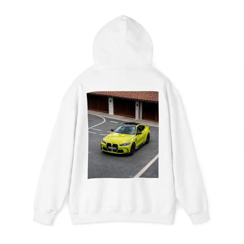 BMW M4 Coupe Acid Yellow Street – Hoodies