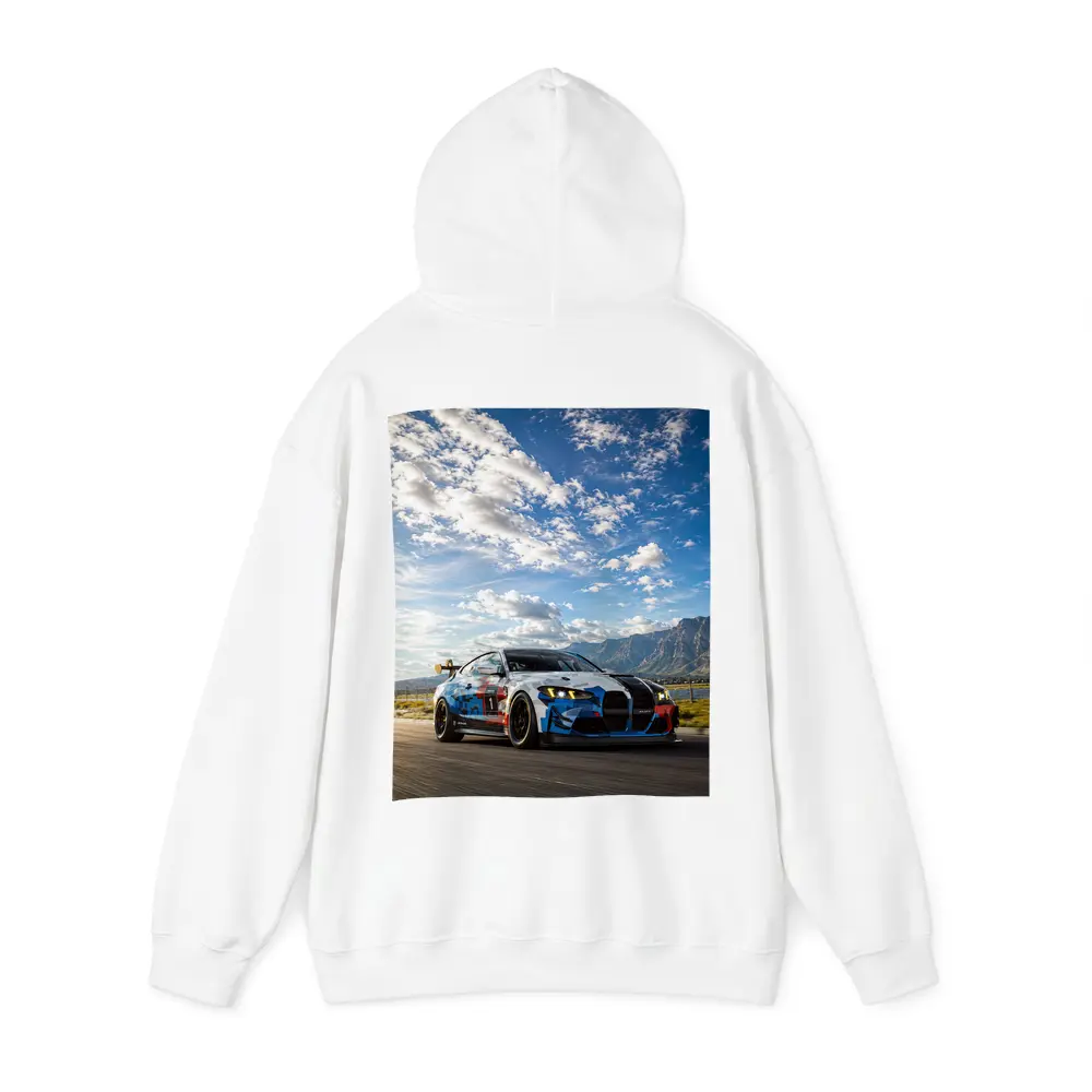 BMW M4 GT4 Race Car On Track – Hoodies