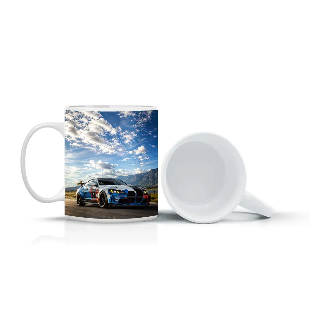 BMW M4 GT4 Race Car On Track – Mugs