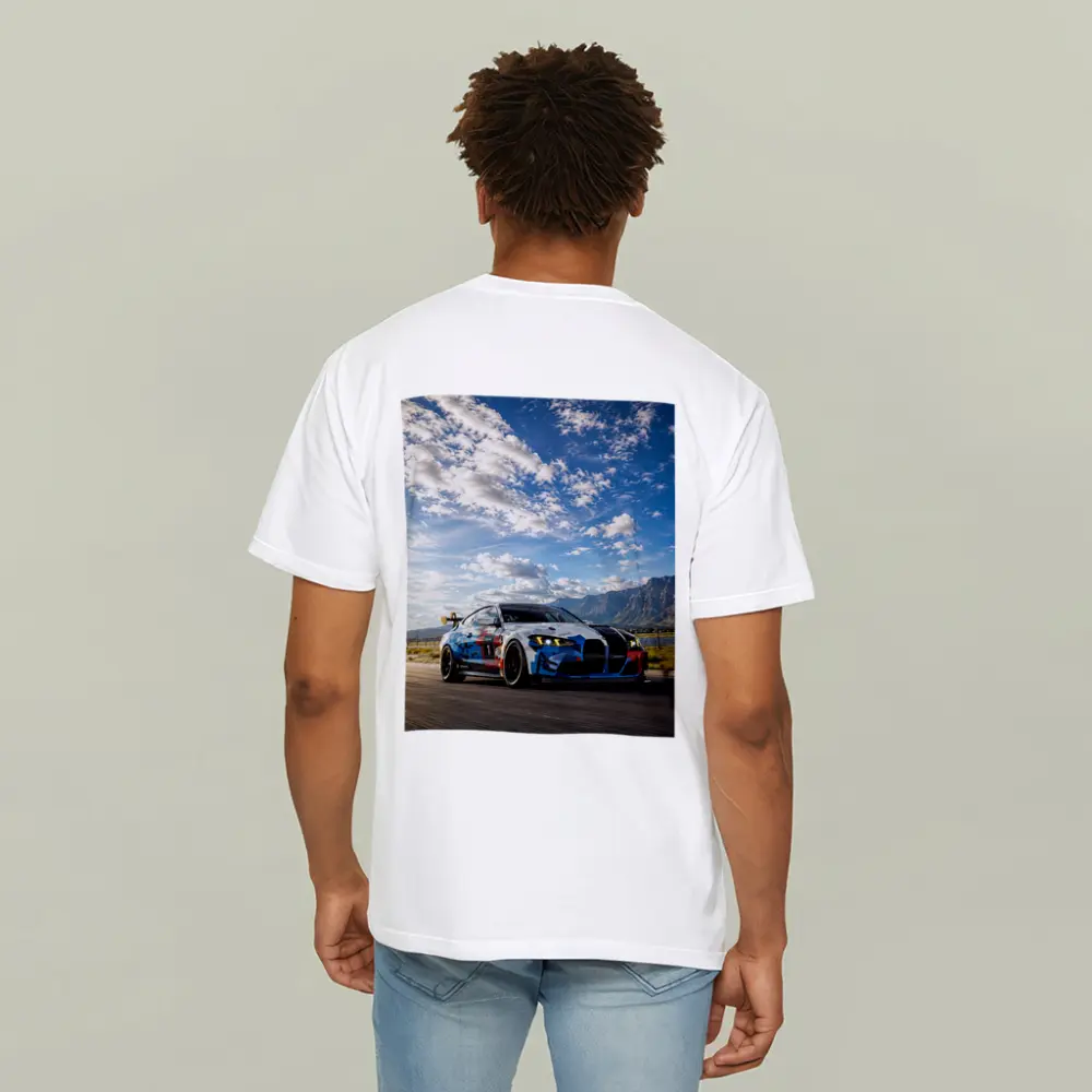 BMW M4 GT4 Race Car On Track – T-Shirts