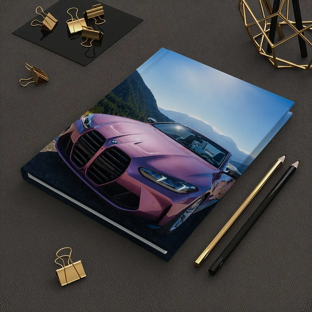 BMW M4 Convertible Pink Mountain Sunny Day – Notebooks