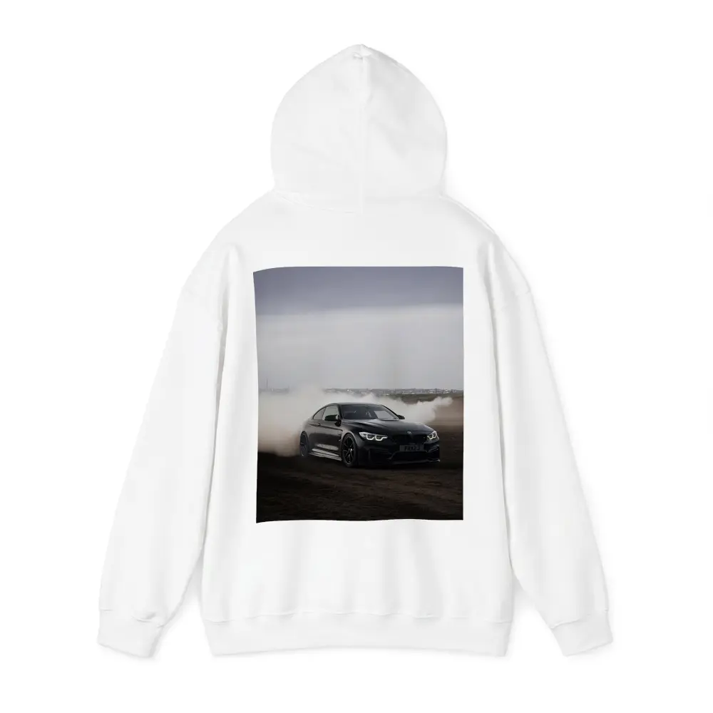 BMW M4 Black Burnout Smoky Drift – Hoodies