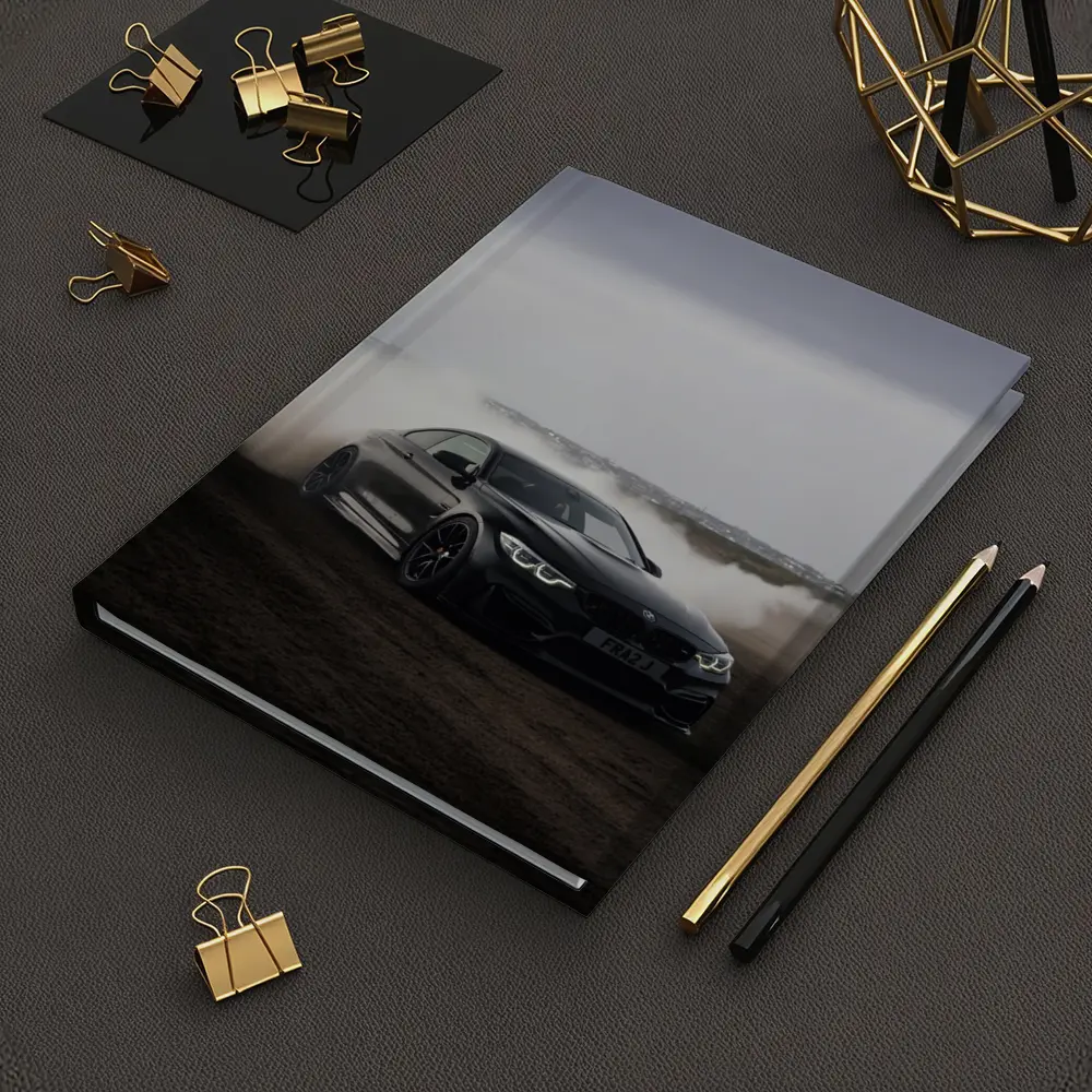 BMW M4 Black Burnout Smoky Drift – Notebooks