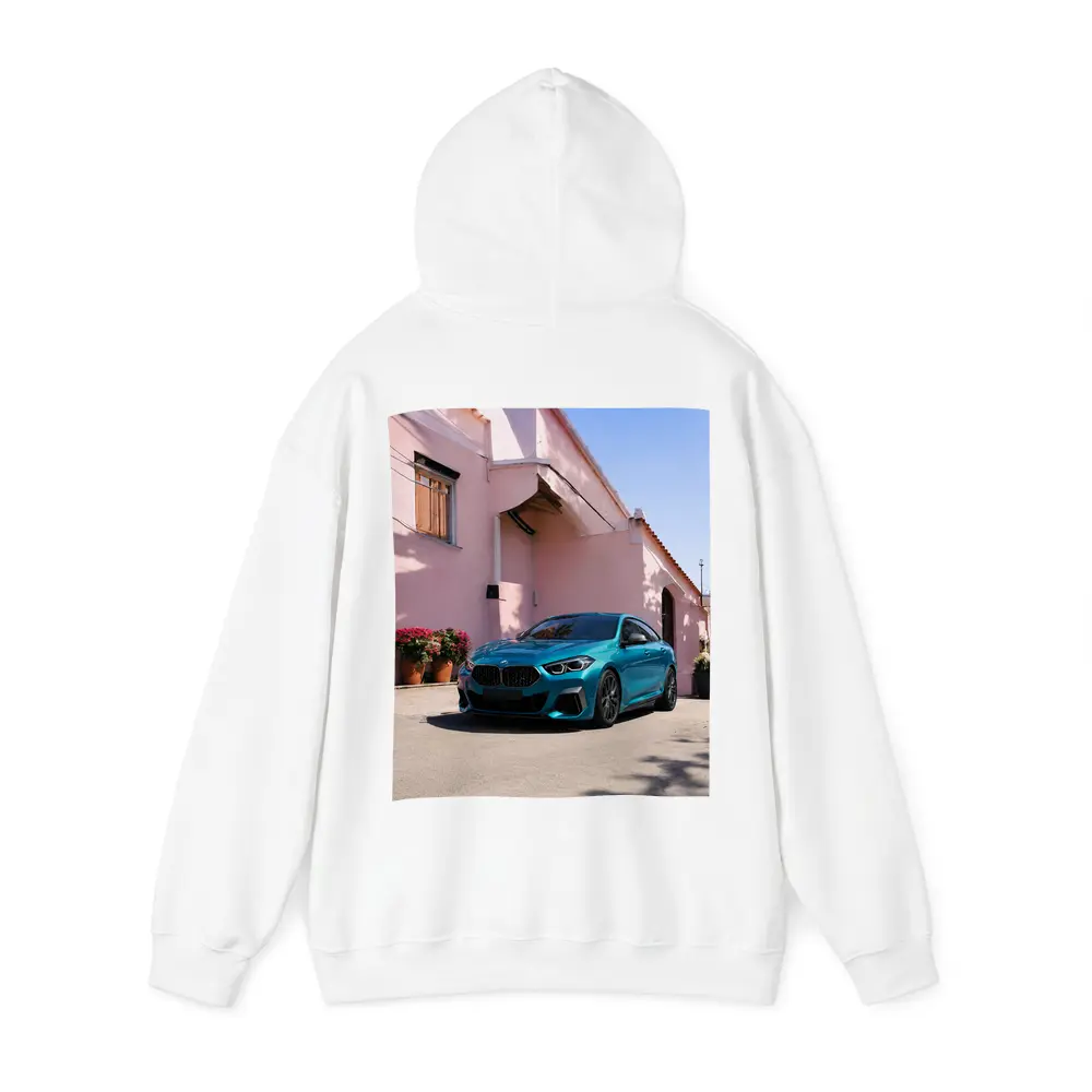 BMW M235i Gran Coupe Teal Mediterranean Street – Hoodies