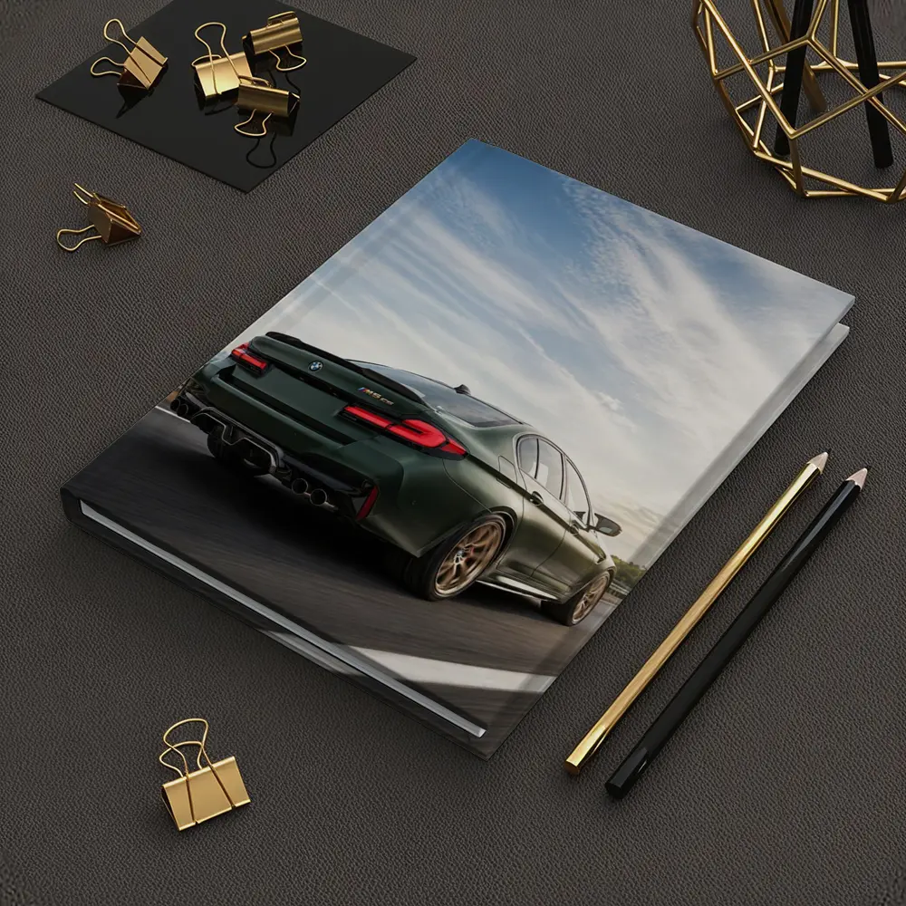 BMW M5 CS Green Sedan Highway Drive – Notebooks