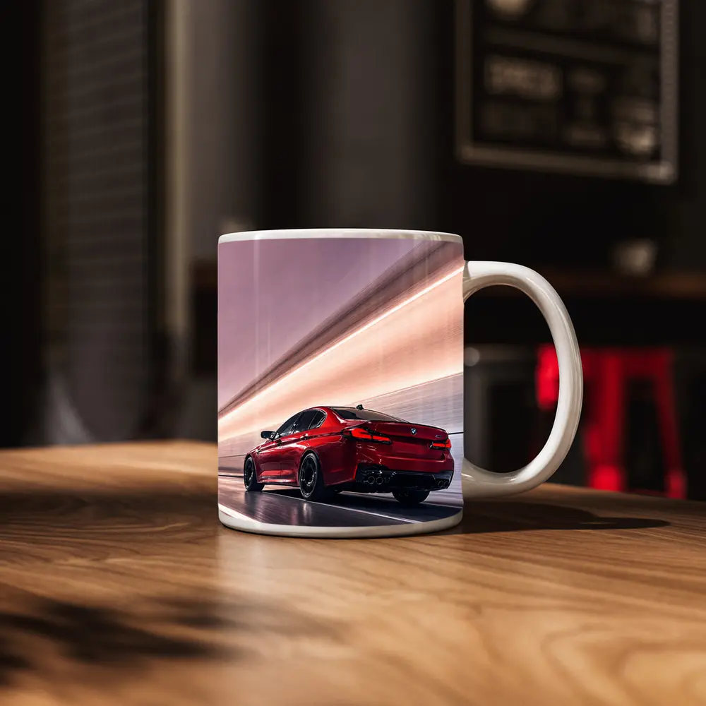 BMW M5 Red Tunnel High Speed – Mugs